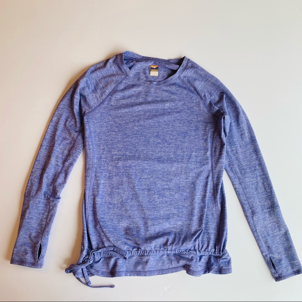 Lucy, long sleeve, cinched waist, size Medium